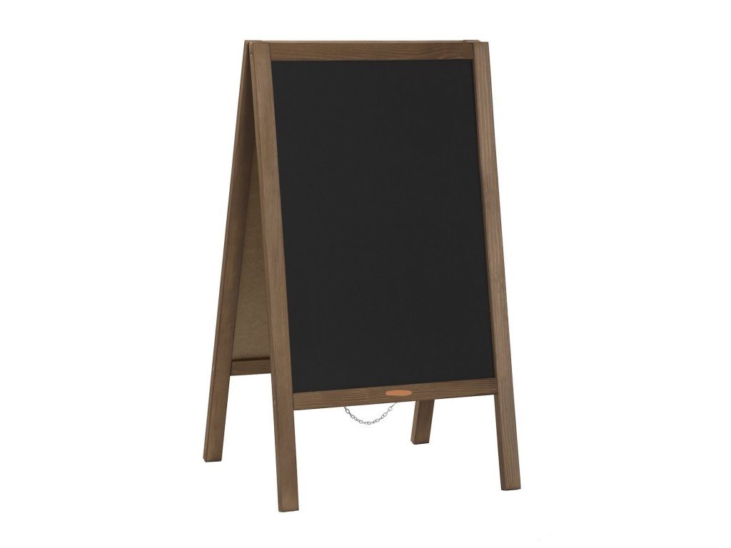 Probal reklamní áčko s křídovou tabulí 90x51 cm